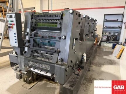 Heidelberg GTO 52-4 four colour offset printer | 1999 Used Machine for sale